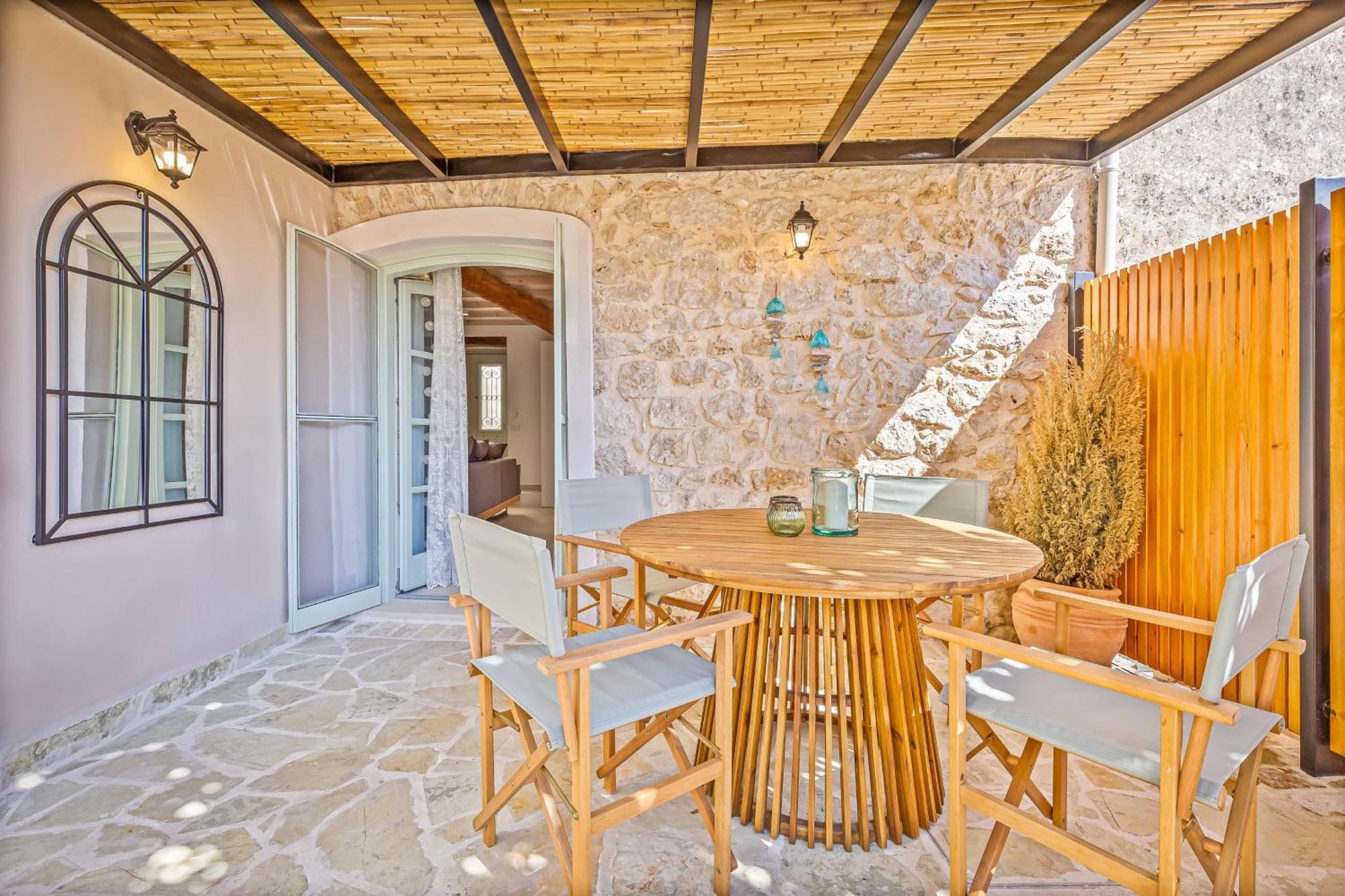 Courtyard Cottage Corfu Lákones Eksteriør billede