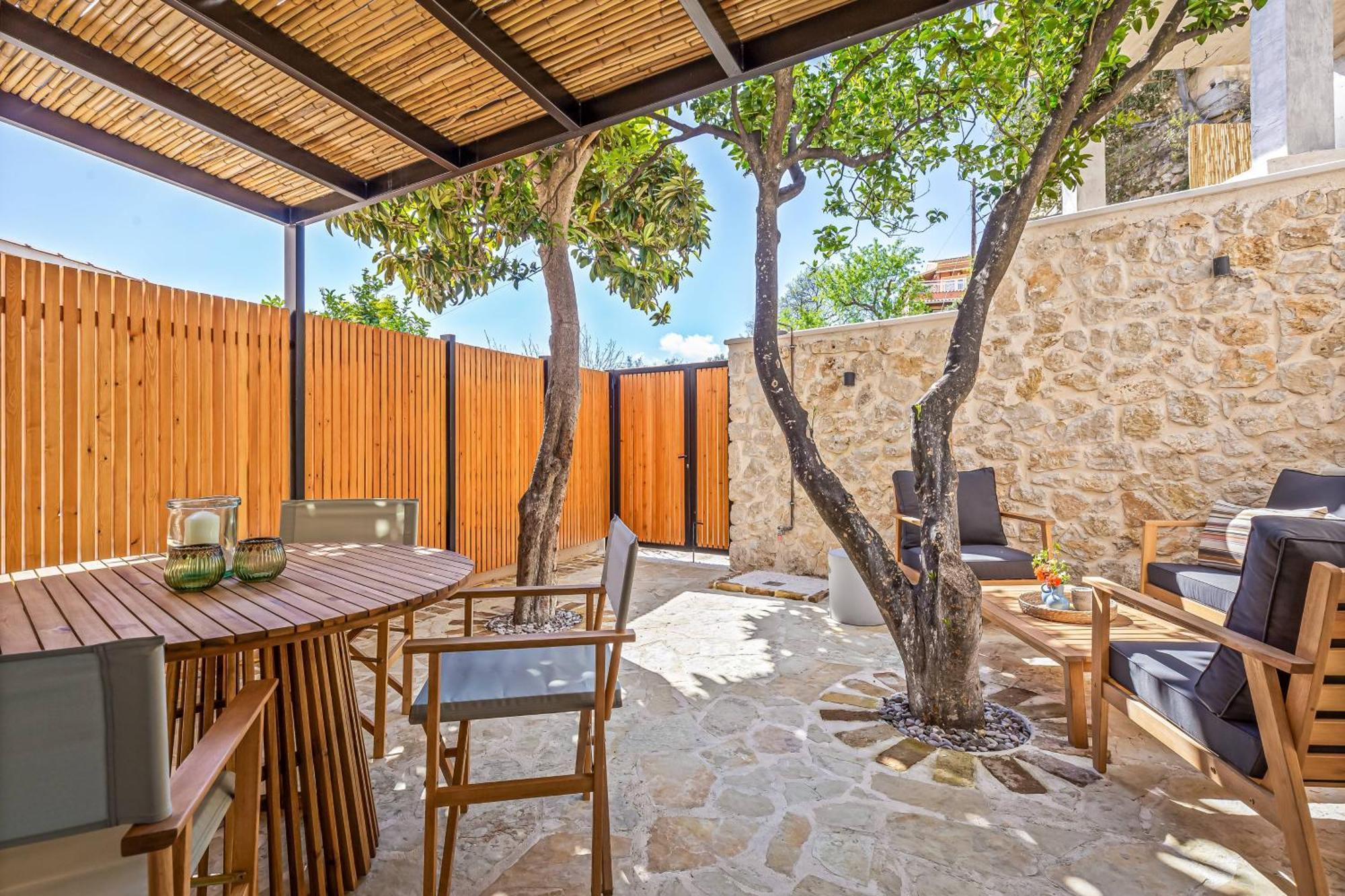Courtyard Cottage Corfu Lákones Eksteriør billede